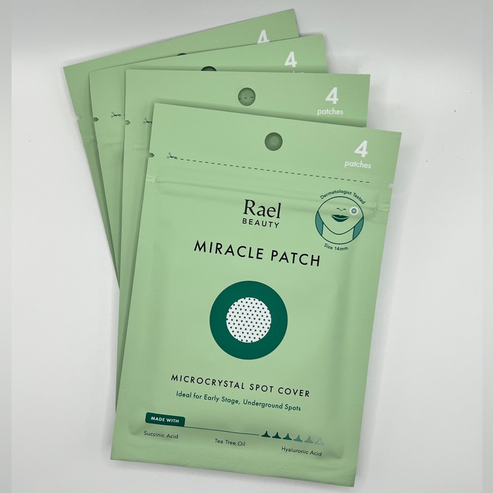 RAEL BEAUTY - 4 x Microcrystal Acne Healing Spot Cover - 4 Patches